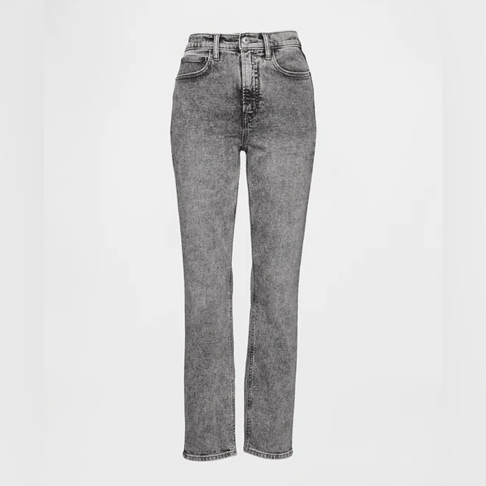 GAP - High Rise Vintage Slim Jeans, Grey Wash